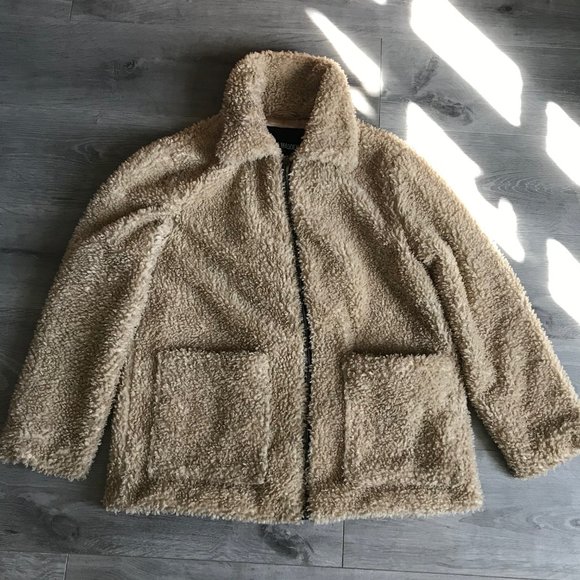 Steve Madden Sherpa Coat - Picture 2 of 3
